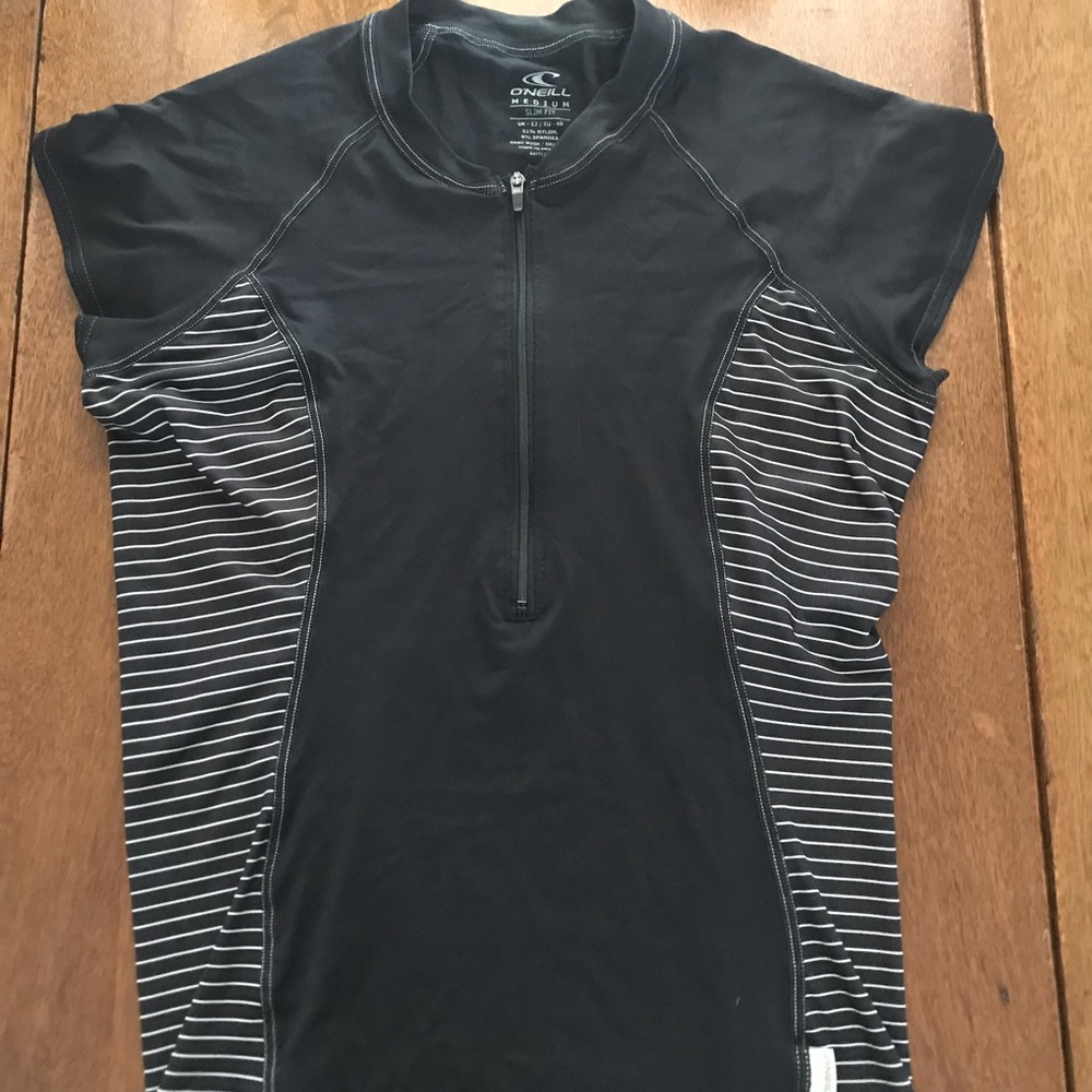 Swim rash guard